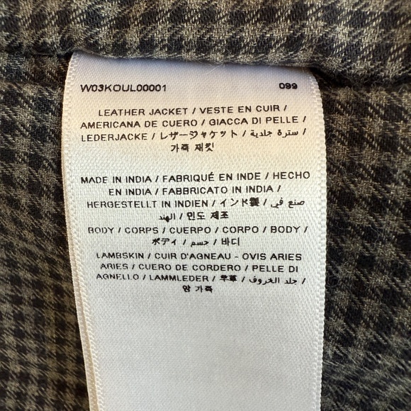 Bonpoint Like New Black Leather Jacket 12A - Picture 4 of 4